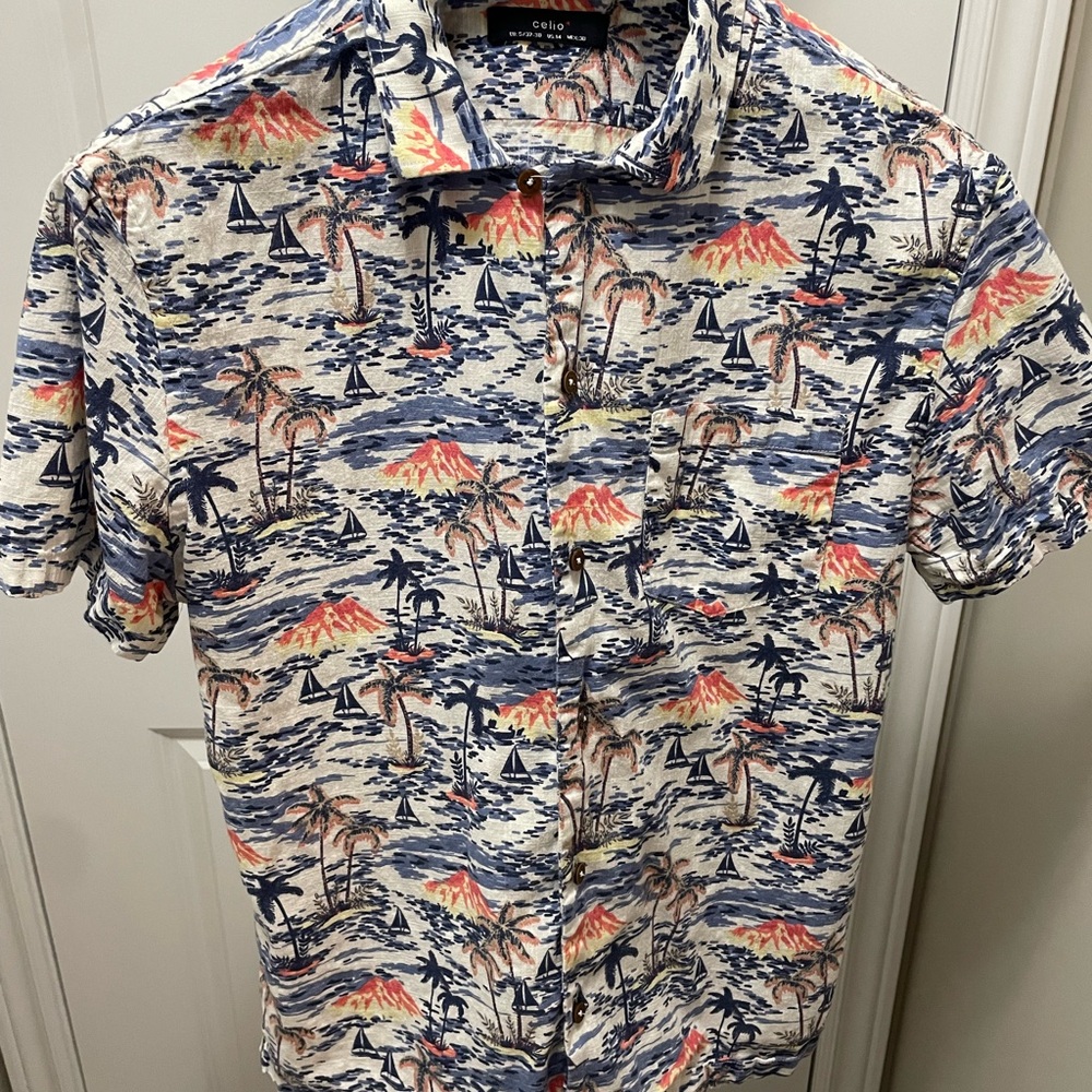 Tropical Print Shirt